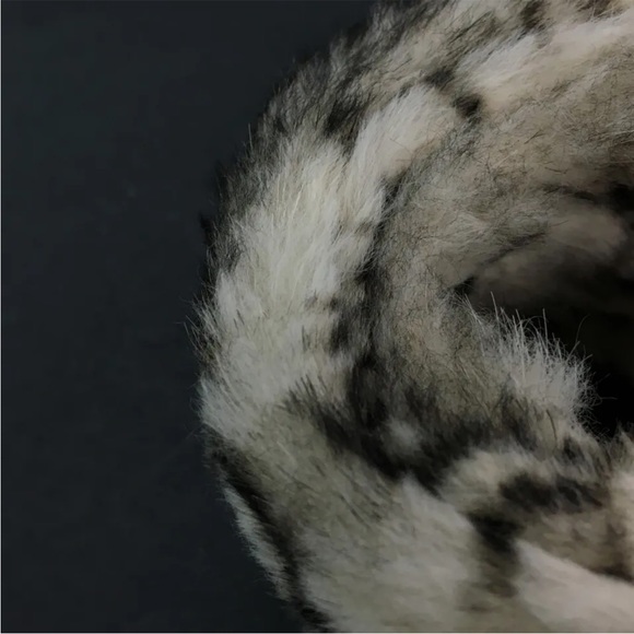 Christian Dior Monogram Trotter Fur Slap Cuff Bracelet - includes COA - Picture 5 of 9